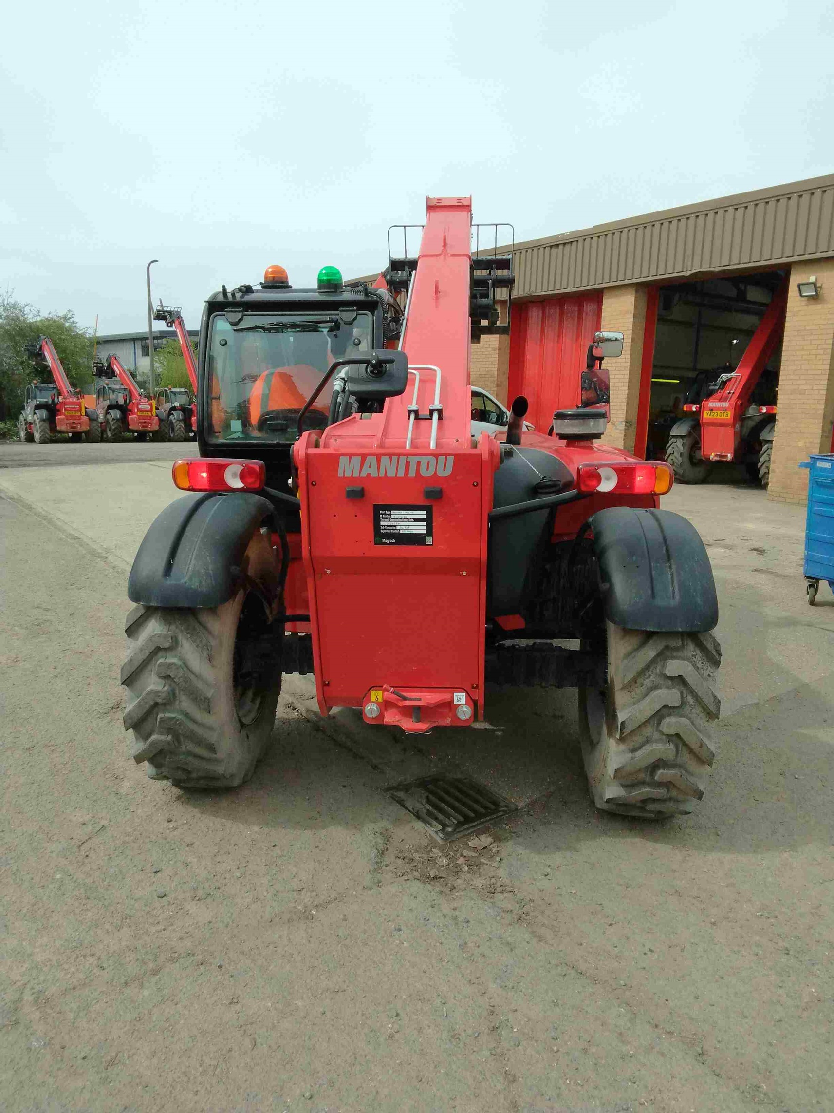 MT733-2023-2 Manitou MT733 2024 teleskopinis krautuvas