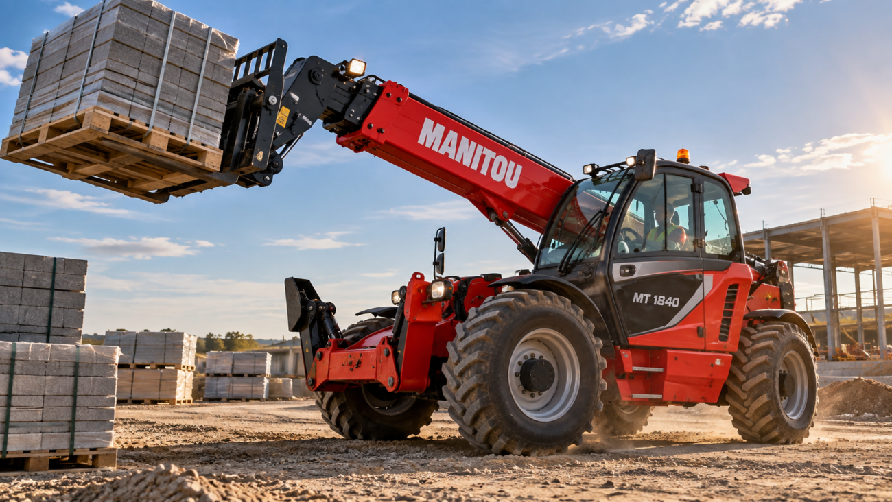 Manitou MT1840 telehandler
